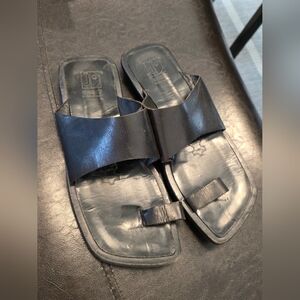 Jo Ghost men's leather Square Toe Ring sandals 42